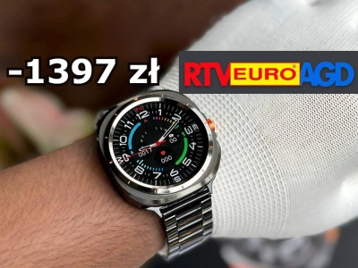 Galaxy Watch Ultra 2025 w cenie starej wersji. Obniżka 1397 zł od Samsunga i RTV Euro AGD