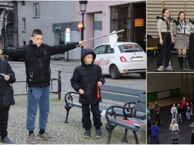 Gra miejska i patriotyczna zabawa. Mieszkańcy Kościerzyny wzięli udział w Rajdzie Niepodległości