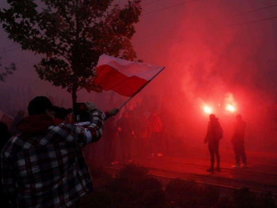 Incydent na Marszu Niepodległości! Wszystko się nagrało!