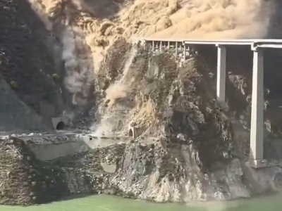 Katastrofa mostu w Chinach. Zawalił się po kilku miesiącach