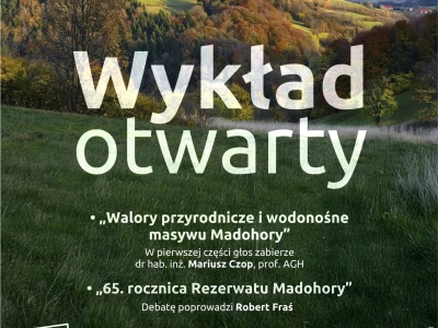 UTW: Wykład i debata o rezerwacie Madohora