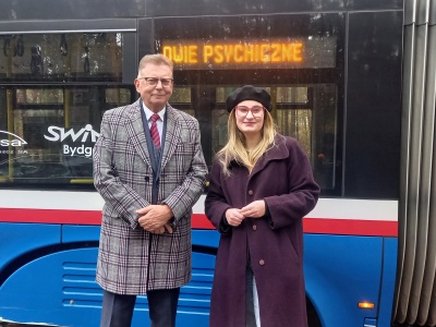 Życie na właściwych torach. Tramwaj Zdrowia Psychicznego jeździł w środę po Bydgoszczy