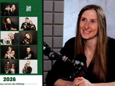 Gwiazdy i zwierzęta w obiektywie Magdaleny Hałas - charytatywny kalendarz