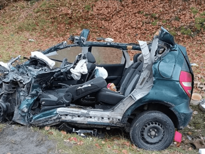 Śmiertelny wypadek na krajowej ‘piętnastce’