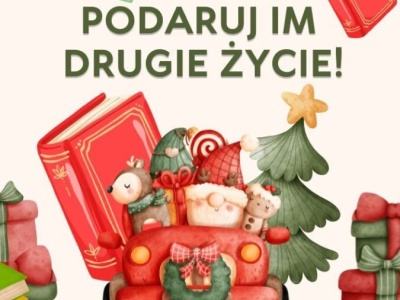 Podaruj książce drugie życie – „Promyczek” zaprasza do udziału w świątecznej akcji