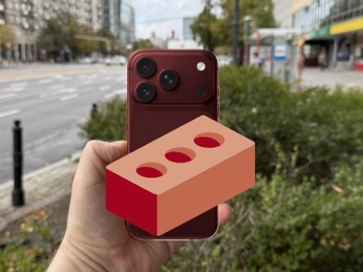 iPhone jak cegła. Weźmiesz do ręki i się zdziwisz