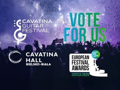Cavatina Guitar Festival nominowany do European Festival Awards