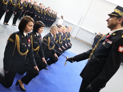 Promocja oficerska w PSP z okazji 11 listopada