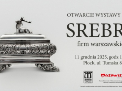 Nowa wystawa stała Muzeum Mazowieckiego w Płocku: „Srebra firm warszawskich”