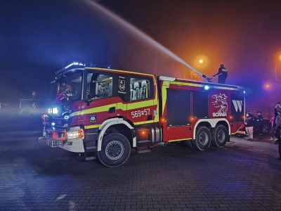 OSP Złotokłos z nowym ciężkim wozem