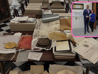 Rodzinne skarby wracają do Polski. Jan Lubomirski-Lanckoroński odebrał bezcenne archiwa z Austrii