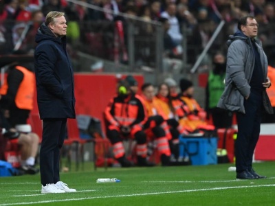 Trener Holendrów nie był zadowolony. 