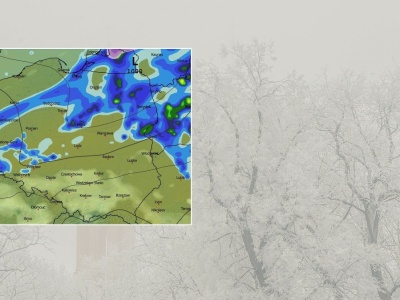 Zmiana w pogodzie, pierwszy śnieg w tym roku. Zostały godziny