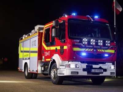 ’Nowy’ samochód OSP Wzgórze. Wcześniej przeszedł kapitalny remont