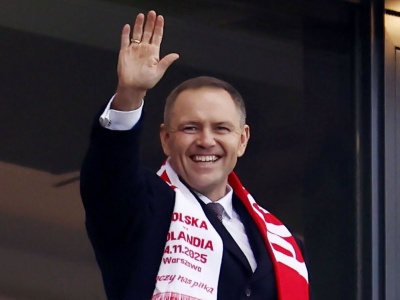 Zobaczyli zdjęcia Nawrockiego z synem na meczu. W komentarzach wielkie poruszenie