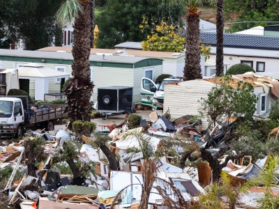 Tornado uderzyło w pole kempingowe. Nie żyje turystka, jest wielu rannych