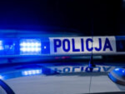 Wypadek na DK12 koło Szprotawy. Potrącenie pieszego. Droga zablokowana