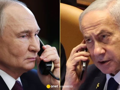 Binjamin Netanjahu rozmawiał z Władimirem Putinem. 