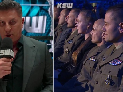 Żołnierze pojawili się na gali KSW. Tak zostali przywitani