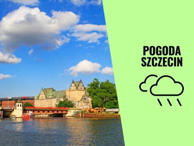 Niebo nad Szczecinem szczelnie zakryte chmurami. Czy deszcz odpuści?