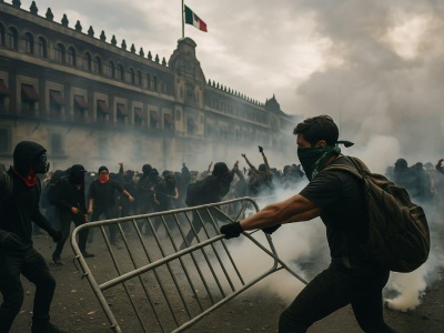 Młodzi ruszyli na ulice. Protest zmienił się w bitwę: dziesiątki rannych, gaz i szturm policji