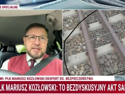 Akt dywersji na kluczowej linii kolejowej. Płk Kozłowski: 