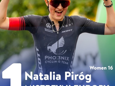 Kolarstwo: Natalia Piróg ze złotym medalem Młodzieżowych Mistrzostw Europy!