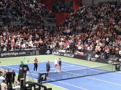 Świątek po meczu udzielała wywiadu. Oto co krzyknął kibic