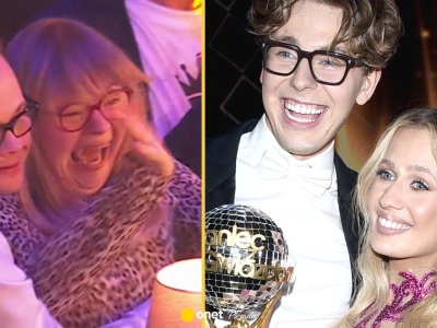 Tak siostra Bagiego zareagowała na jego wygraną. Kamery uchwyciły jej reakcję