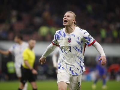 Erling Haaland wyrównał rekord Roberta Lewandowskiego