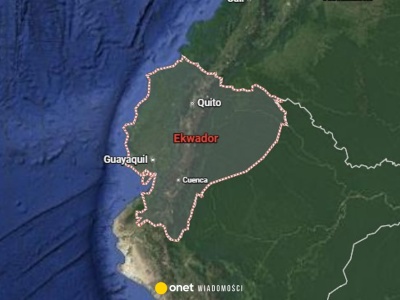 Tragedia na drodze w Ekwadorze. Autobus runął do wąwozu. Wiele ofiar