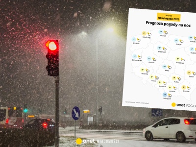 W tych regionach zima uderzy dziś najmocniej. Możliwe śnieżyce, a nawet burze śnieżne