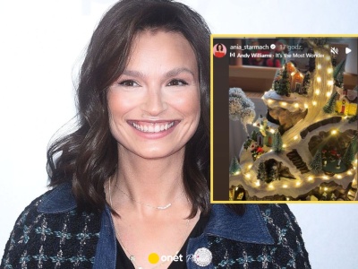 Ania Starmach Starmach poczuła już ducha świąt Bożego Narodzenia. Udekorowała swój wiejski dom