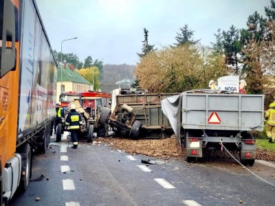 UWAGA WYPADEK – BLOKADA DK11