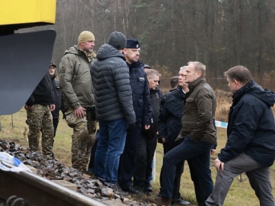 Premier Tusk: Dwa akty dywersji na polską kolej