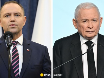 Minister twierdzi, że Karol Nawrocki i Jarosław Kaczyński potajemnie się spotykają. 