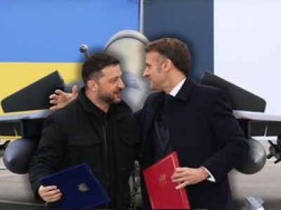Francja i Ukraina podpisały list ws. zakupu 100 samolotów Rafale