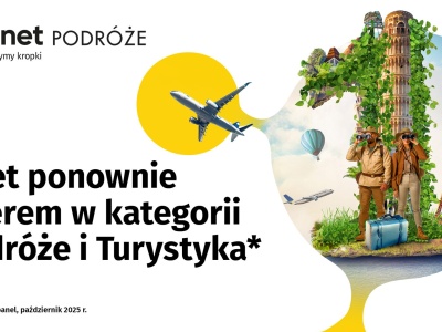 Onet na pozycji lidera w kategorii podróże i turystyka