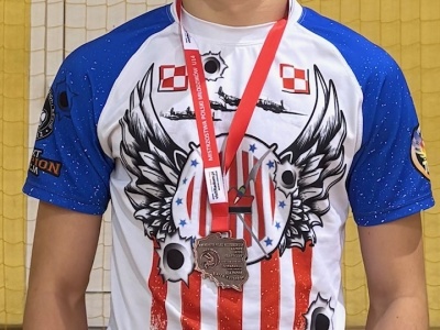 Elblążanin medalistą Polski w zapasach!