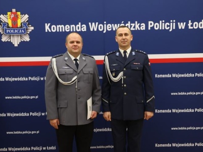 Dzielnicowy st. asp. Piotr Płachta awansowany z okazji Narodowego Święta Niepodległości