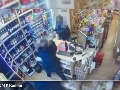 Uzbrojony napastnik zaatakował sklep na Młodzianowie. 24-latek już w areszcie