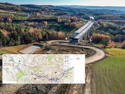 Wygląda jak stok narciarski. To będzie jedna z najpiękniejszych dróg ekspresowych w Polsce