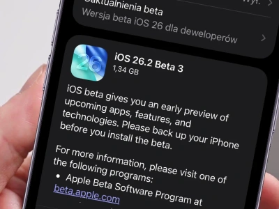 iOS 26.2 beta 3 – wszystkie nowe funkcje i poprawki