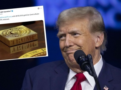 Szwajcarzy obdarowali Trumpa sztabką złota i Rolexem, USA w podziękowaniu obniżyły im cła