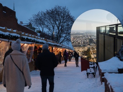 Jedyny taki jarmark bożonarodzeniowy w Polsce. Poczuj magię świąt 230 metrów nad ziemią
