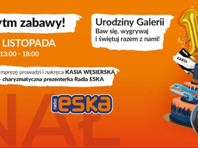 Złap Rytm Zabawy! 10. Urodziny Galerii i Finał Akcji z Kapsułą Hitów