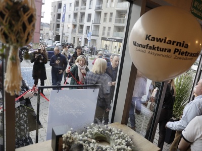 Otwarto kawiarnię, w której pracują osoby niepełnosprawne