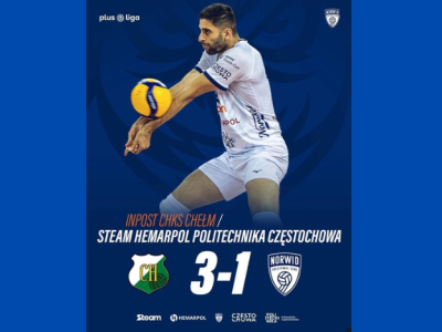 Norwid przegrywa w Chełmie. Beniaminek PlusLigi lepszy 3:1