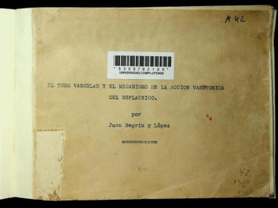 Juan Negrín – zapomniany naukowiec z Gran Canarii