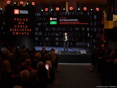 Polak na czele bibliotek świata – Tomasz Makowski Przewodniczącym Konferencji Bibliotek Narodowych